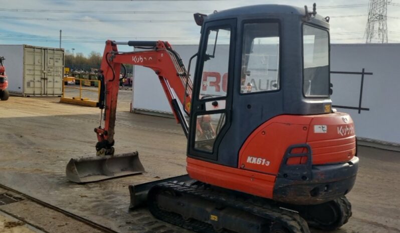 2016 Kubota KX61-3 Mini Excavators For Auction: Leeds -27th, 28th, 29th, 30th November 24 @ 8:00am full