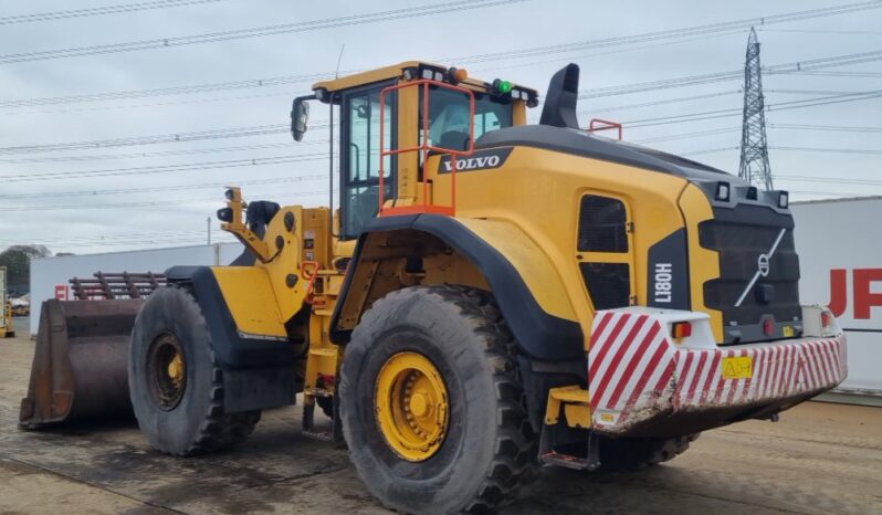 2017 Volvo L180H Wheeled Loaders For Auction: Leeds -27th, 28th, 29th, 30th November 24 @ 8:00am full