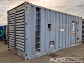 Stamford 830kVA Containerised Generator, Cummins Engine Generators For Auction: Leeds -27th, 28th, 29th, 30th November 24 @ 8:00am