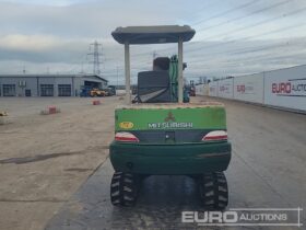 Mitsubishi MM30 Mini Excavators For Auction: Leeds -27th, 28th, 29th, 30th November 24 @ 8:00am full