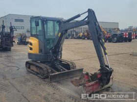 2018 Volvo EC27D Mini Excavators For Auction: Leeds -27th, 28th, 29th, 30th November 24 @ 8:00am full