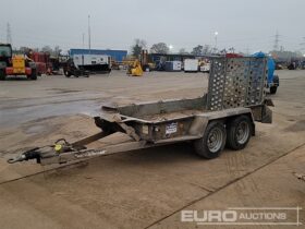 Ifor Williams 2.7  Ton Plant Trailers For Auction: Leeds -27th, 28th, 29th, 30th November 24 @ 8:00am