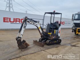 2020 Bobcat E17Z Mini Excavators For Auction: Leeds -27th, 28th, 29th, 30th November 24 @ 8:00am