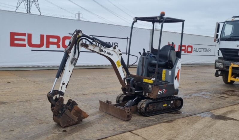 2020 Bobcat E17Z Mini Excavators For Auction: Leeds -27th, 28th, 29th, 30th November 24 @ 8:00am