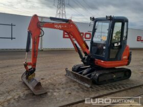 2016 Kubota KX61-3 Mini Excavators For Auction: Leeds -27th, 28th, 29th, 30th November 24 @ 8:00am