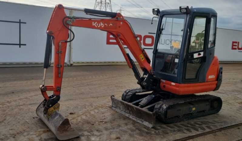 2016 Kubota KX61-3 Mini Excavators For Auction: Leeds -27th, 28th, 29th, 30th November 24 @ 8:00am