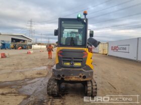 2018 Volvo EC27D Mini Excavators For Auction: Leeds -27th, 28th, 29th, 30th November 24 @ 8:00am full