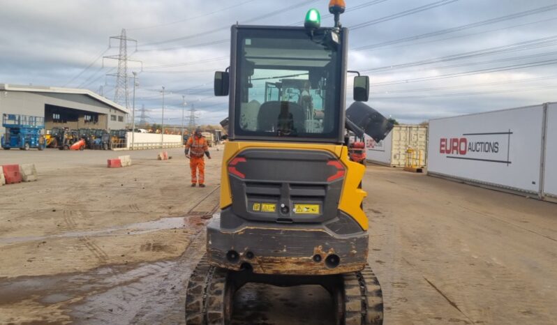 2018 Volvo EC27D Mini Excavators For Auction: Leeds -27th, 28th, 29th, 30th November 24 @ 8:00am full