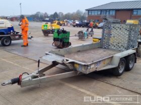 Ifor Williams 3.5 Ton Plant Trailers For Auction: Leeds -27th, 28th, 29th, 30th November 24 @ 8:00am