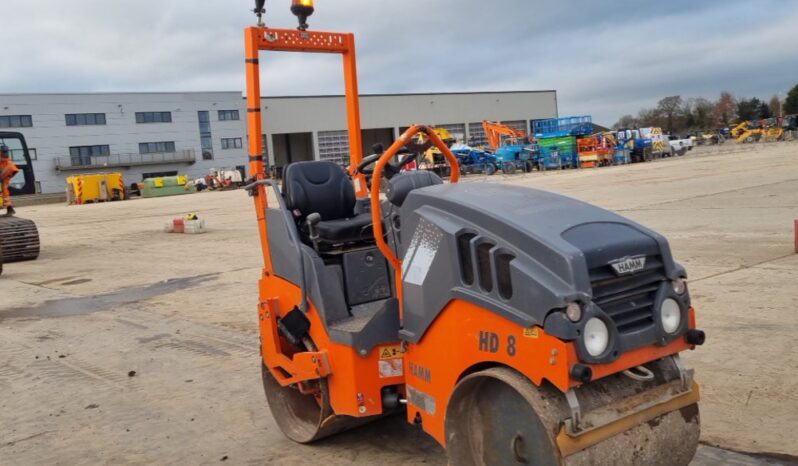 2016 Hamm HD8VV Rollers For Auction: Leeds -27th, 28th, 29th, 30th November 24 @ 8:00am full