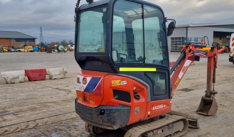 2017 Kubota KX016-4 Mini Excavators For Auction: Leeds -27th, 28th, 29th, 30th November 24 @ 8:00am full