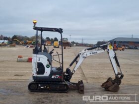 2020 Bobcat E17Z Mini Excavators For Auction: Leeds -27th, 28th, 29th, 30th November 24 @ 8:00am full