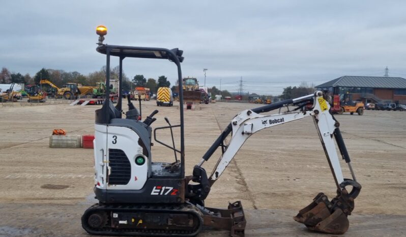 2020 Bobcat E17Z Mini Excavators For Auction: Leeds -27th, 28th, 29th, 30th November 24 @ 8:00am full