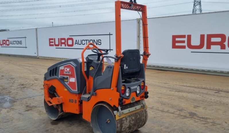 2018 Hamm HD8VV Rollers For Auction: Leeds -27th, 28th, 29th, 30th November 24 @ 8:00am full