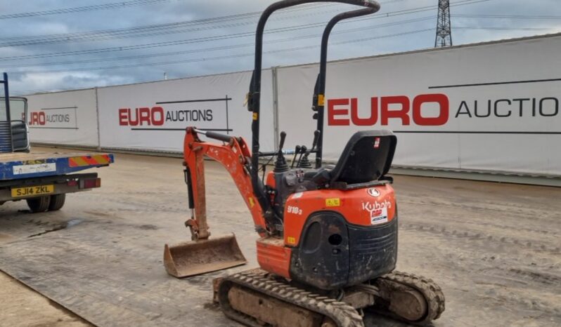 2016 Kubota U10-3 Mini Excavators For Auction: Leeds -27th, 28th, 29th, 30th November 24 @ 8:00am full