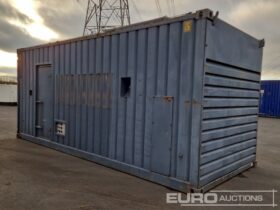 Aggreko Containerised Generator, Cummins Engine Generators For Auction: Leeds -27th, 28th, 29th, 30th November 24 @ 8:00am full