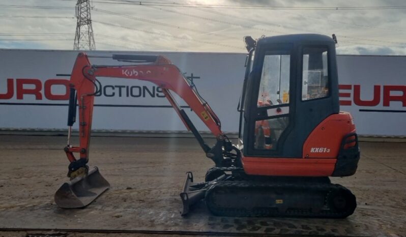 2016 Kubota KX61-3 Mini Excavators For Auction: Leeds -27th, 28th, 29th, 30th November 24 @ 8:00am full