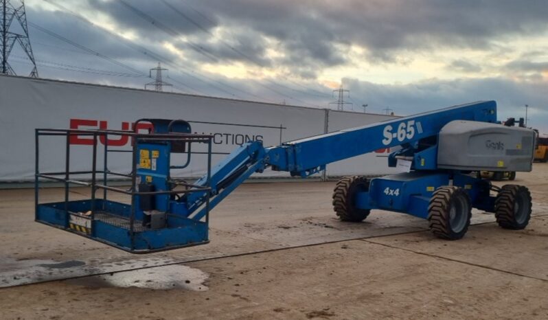 2015 Genie S-65 Manlifts For Auction: Leeds -27th, 28th, 29th, 30th November 24 @ 8:00am