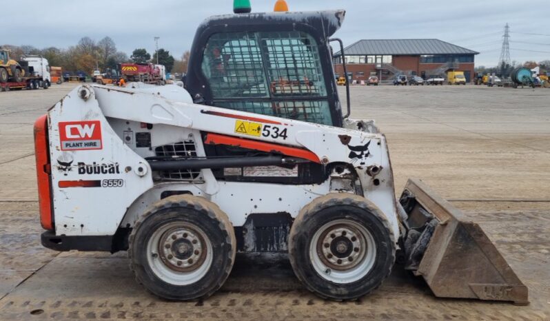 2018 Bobcat S550 Skidsteer Loaders For Auction: Leeds -27th, 28th, 29th, 30th November 24 @ 8:00am full