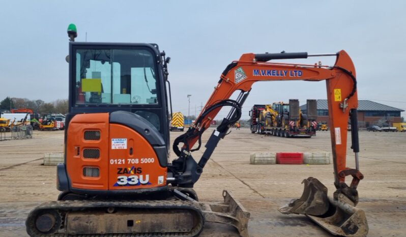 2021 Hitachi ZX33U-6 CLR Mini Excavators For Auction: Leeds -27th, 28th, 29th, 30th November 24 @ 8:00am full