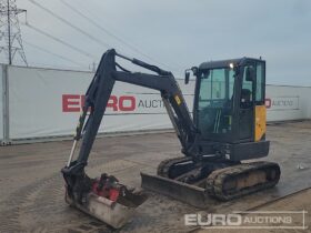 2018 Volvo EC27D Mini Excavators For Auction: Leeds -27th, 28th, 29th, 30th November 24 @ 8:00am