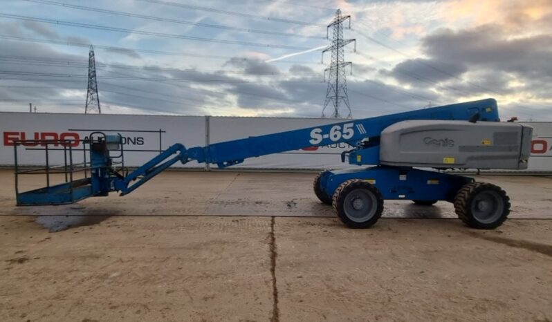 2015 Genie S-65 Manlifts For Auction: Leeds -27th, 28th, 29th, 30th November 24 @ 8:00am full