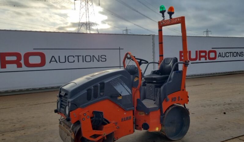 2016 Hamm HD8VV Rollers For Auction: Leeds -27th, 28th, 29th, 30th November 24 @ 8:00am