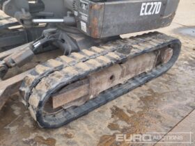 2018 Volvo EC27D Mini Excavators For Auction: Leeds -27th, 28th, 29th, 30th November 24 @ 8:00am full