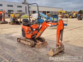 2016 Kubota U10-3 Mini Excavators For Auction: Leeds -27th, 28th, 29th, 30th November 24 @ 8:00am full