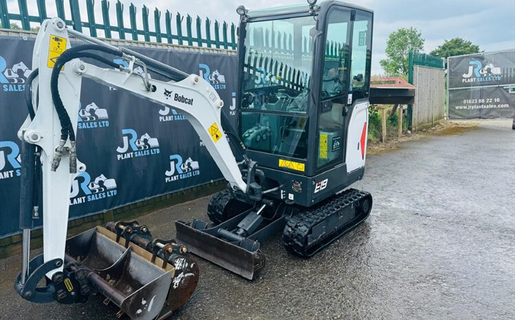 2020 Bobcat E19 Excavator full