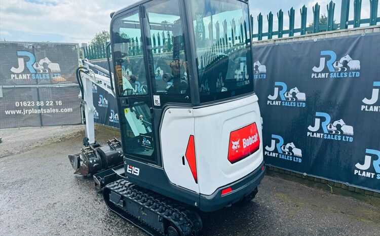 2020 Bobcat E19 Excavator full