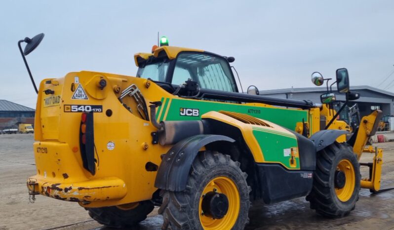 2017 JCB 540-170 Telehandlers For Auction: Leeds -27th, 28th, 29th, 30th November 24 @ 8:00am full