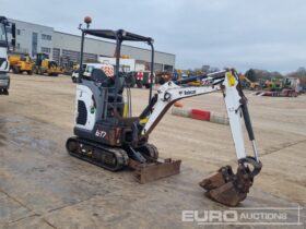 2020 Bobcat E17Z Mini Excavators For Auction: Leeds -27th, 28th, 29th, 30th November 24 @ 8:00am full