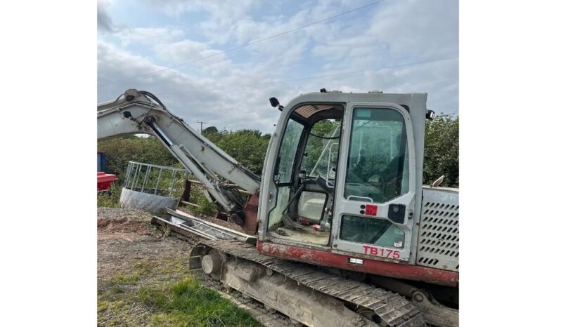 Takeuchi TB175 6 Ton+ Excavators For Auction: Leeds -27th, 28th, 29th, 30th November 24 @ 8:00am