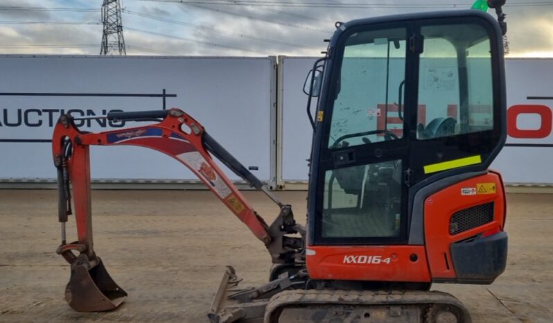 2017 Kubota KX016-4 Mini Excavators For Auction: Leeds -27th, 28th, 29th, 30th November 24 @ 8:00am full