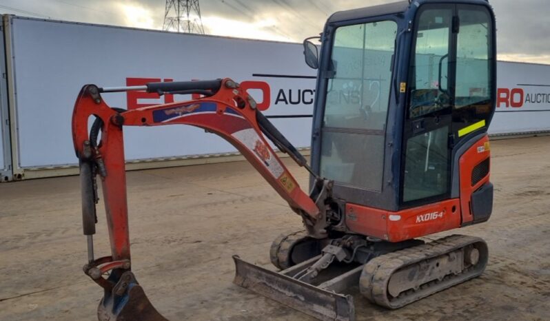 2017 Kubota KX016-4 Mini Excavators For Auction: Leeds -27th, 28th, 29th, 30th November 24 @ 8:00am