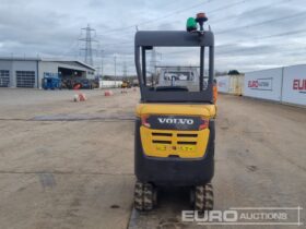 2016 Volvo EC15D Mini Excavators For Auction: Leeds -27th, 28th, 29th, 30th November 24 @ 8:00am full