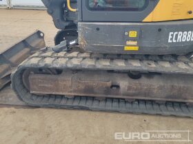 2015 Volvo ECR88D 6 Ton+ Excavators For Auction: Leeds -27th, 28th, 29th, 30th November 24 @ 8:00am full