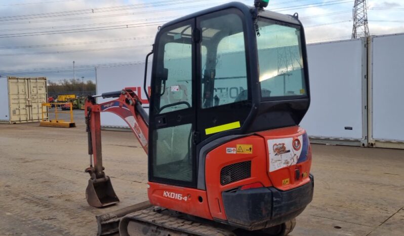 2017 Kubota KX016-4 Mini Excavators For Auction: Leeds -27th, 28th, 29th, 30th November 24 @ 8:00am full