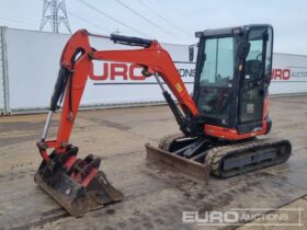 2018 Kubota U27-4 Mini Excavators For Auction: Leeds -27th, 28th, 29th, 30th November 24 @ 8:00am