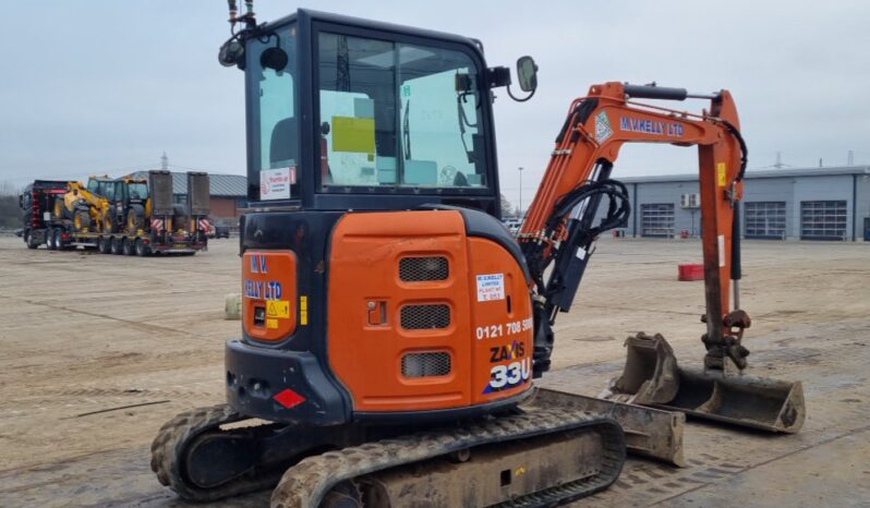 2021 Hitachi ZX33U-6 CLR Mini Excavators For Auction: Leeds -27th, 28th, 29th, 30th November 24 @ 8:00am full