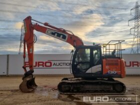 2019 Hitachi ZX130LCN-6 10 Ton+ Excavators For Auction: Leeds -27th, 28th, 29th, 30th November 24 @ 8:00am full