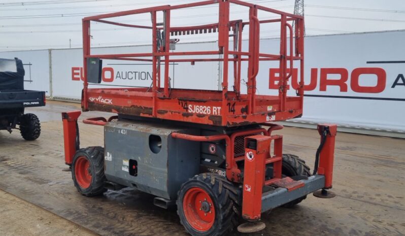 2018 SkyJack SJ6826RT Manlifts For Auction: Leeds -27th, 28th, 29th, 30th November 24 @ 8:00am full