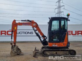 2021 Hitachi ZX33U-6 CLR Mini Excavators For Auction: Leeds -27th, 28th, 29th, 30th November 24 @ 8:00am full