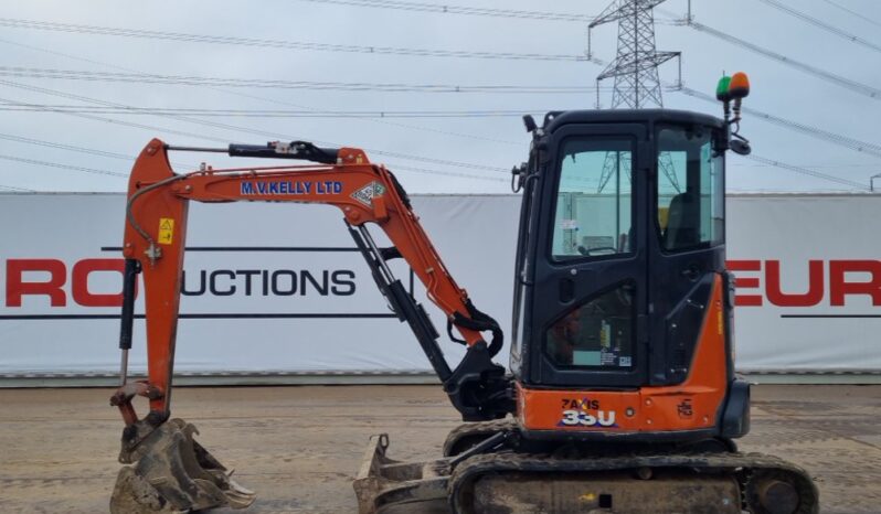 2021 Hitachi ZX33U-6 CLR Mini Excavators For Auction: Leeds -27th, 28th, 29th, 30th November 24 @ 8:00am full