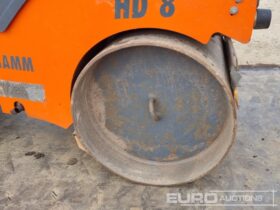 2016 Hamm HD8VV Rollers For Auction: Leeds -27th, 28th, 29th, 30th November 24 @ 8:00am full