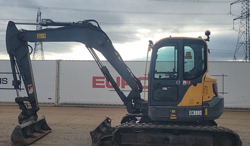 2015 Volvo ECR88D 6 Ton+ Excavators For Auction: Leeds -27th, 28th, 29th, 30th November 24 @ 8:00am full