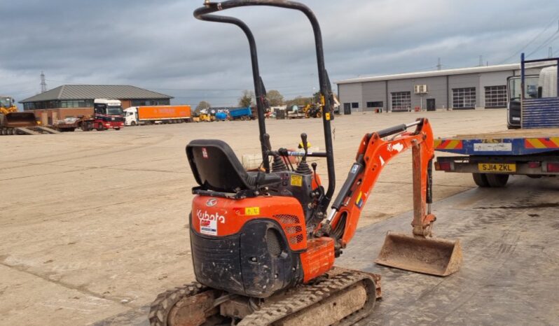 2016 Kubota U10-3 Mini Excavators For Auction: Leeds -27th, 28th, 29th, 30th November 24 @ 8:00am full