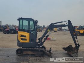 2018 Volvo EC27D Mini Excavators For Auction: Leeds -27th, 28th, 29th, 30th November 24 @ 8:00am full