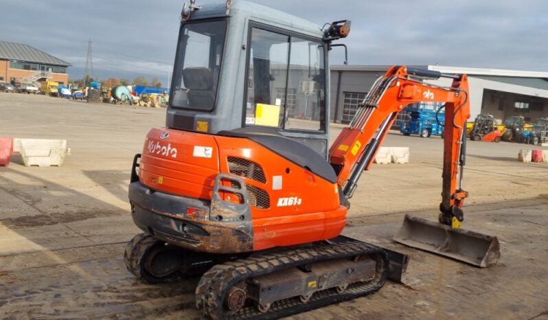 2016 Kubota KX61-3 Mini Excavators For Auction: Leeds -27th, 28th, 29th, 30th November 24 @ 8:00am full